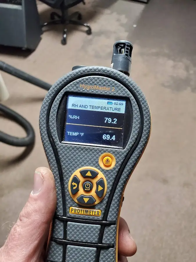 Moisture meter humidity assessment for Fire & Smoke Damage Restoration in Westland